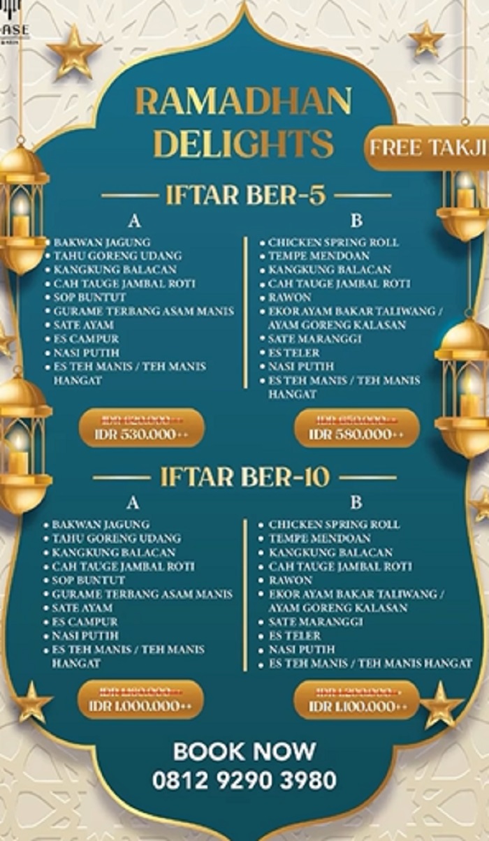 Tempat bukber keluarga di Tangsel