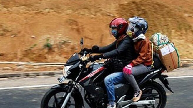 Mudik Lebaran 2025 naik motor