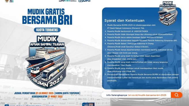 Mudik Gratis BRI 2025