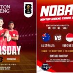 Tempat nobar Indonesia vs Australia di Tangsel