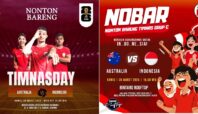 Tempat nobar Indonesia vs Australia di Tangsel