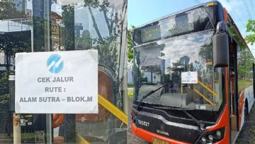 Transjabodetabek rute Alam Sutera-Blok M