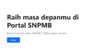 pendaftaran SNBT 2025