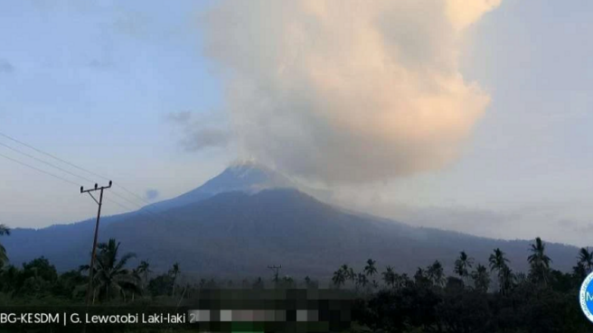 gunung lewotobi laki-laki