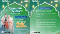 Tiket kereta diskon 20 persen Ramadan Festiv 2025