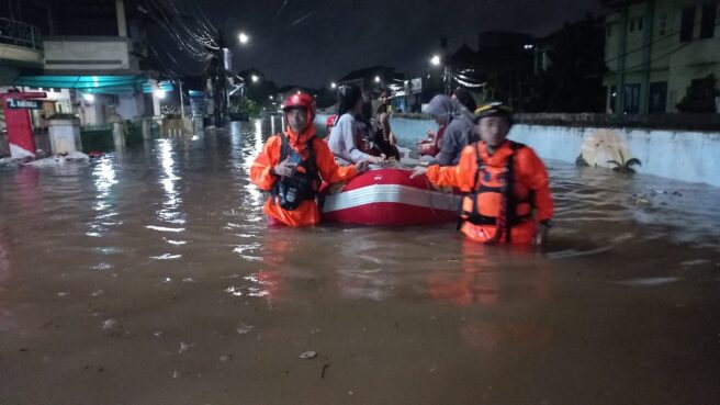 banjir di tangsel