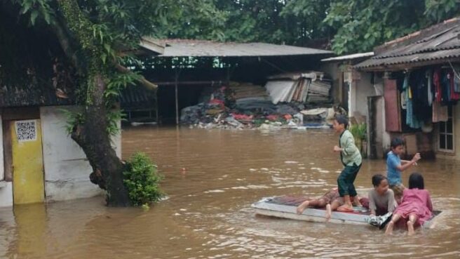 banjir di pamulang