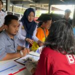 tes urin sopir dan kernet bus di tangsel jelang mudik lebaran 2025