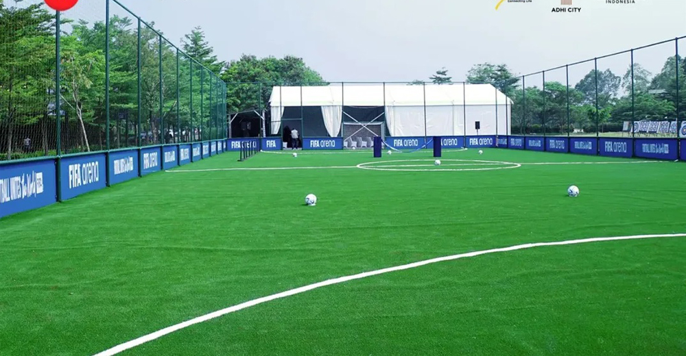 8 Foto FIFA Arena di Ciputat yang Baru Dibuka, Lapangan Mini Soccer Bertaraf Internasional di Tangsel 6 FIFA Arena di Ciputat 2
