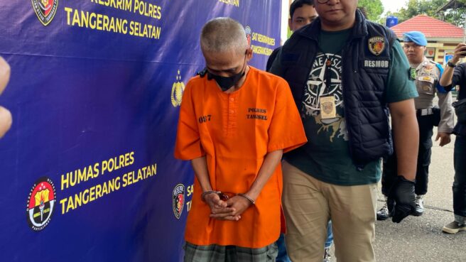 pembunuhan pria di kedaung