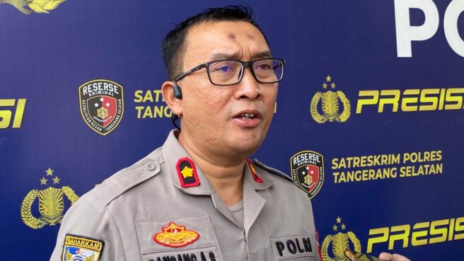 Kapolsek Ciputat Timur, Kompol Bambang Askar Sodiq. Foto: Andre Pradana/Tangselife