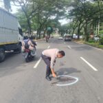 Kecelakaan lalu lintas di Taman Tekno