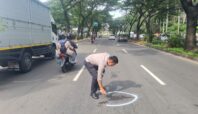 Kecelakaan lalu lintas di Taman Tekno
