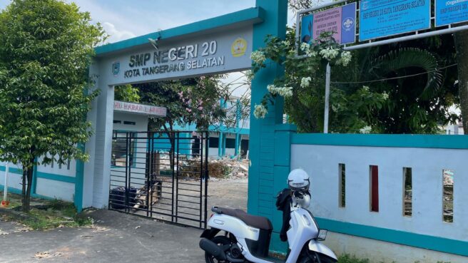 Penolakan Renovasi SMPN 20 Tangsel