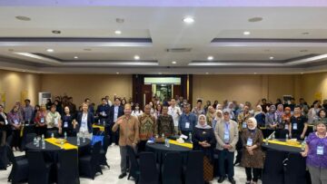 Suasana Gala Dinner konferensi internasional dalam rangkaian acara ICSWSS 2025 yang digelar di UMJ. Foto: ist