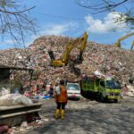 Kondisi tumpukan sampah di TPA Cipeucang. Foto: Andre Pradana/Tangselife