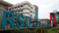 Kericuhan di area parkir RSU Tangsel