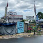 Lahan BMKG di Tangsel yang berada di jalan Raya Pondok Betung yang diduduki ormas. Foto: Andre Pradana/Tangselife