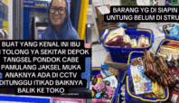 Minimarket di Pondok Cabe ini jadi korban penipuan ibu-ibu bermodus top up dompet digital (Instagram.com/infojabodetabek24_)