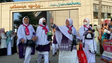 jadwal kepulangan haji asal Tangsel