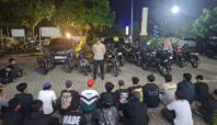 Polsek Cisauk mengamankan 32 anggota geng motor hendak tawuran. Foto: Polsek Cisauk