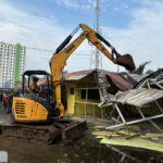 Pembongkaran kawasan Roxy Ciputat Tangsel