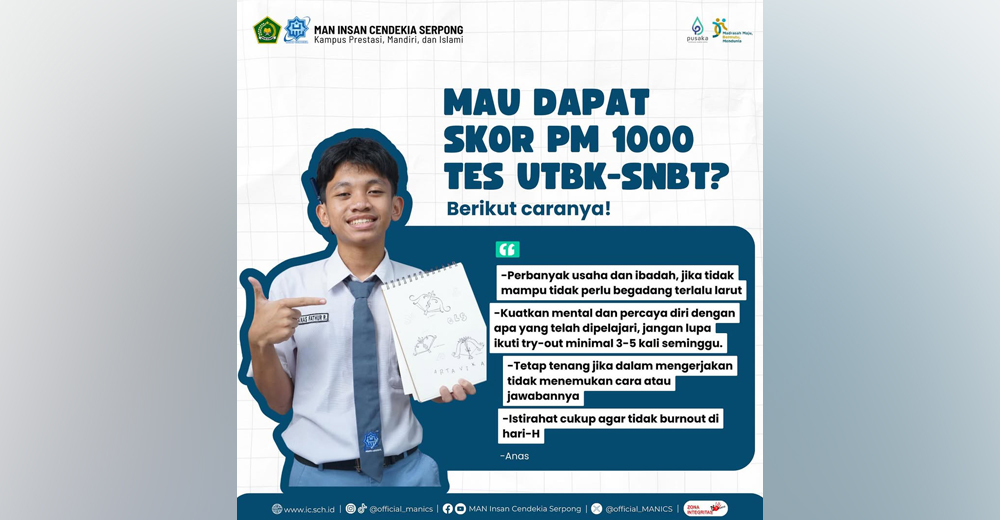 siswa MAN IC Serpong