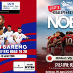 tempat nobar Timnas indonesia vs Jepang di tangsel