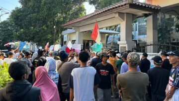 demo di SMA Negeri 3 Tangsel