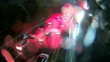 banjir di tol pondok aren-serpong