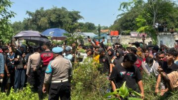 Rekonstruksi pembunuhan wanita terborgol di Cisauk