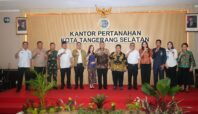 Program kolaborasi Integrasi NIB dan NOP antara Kantor Pertanahan (Kantah) Kota Tangsel dan Pemkot Tangsel dimulai