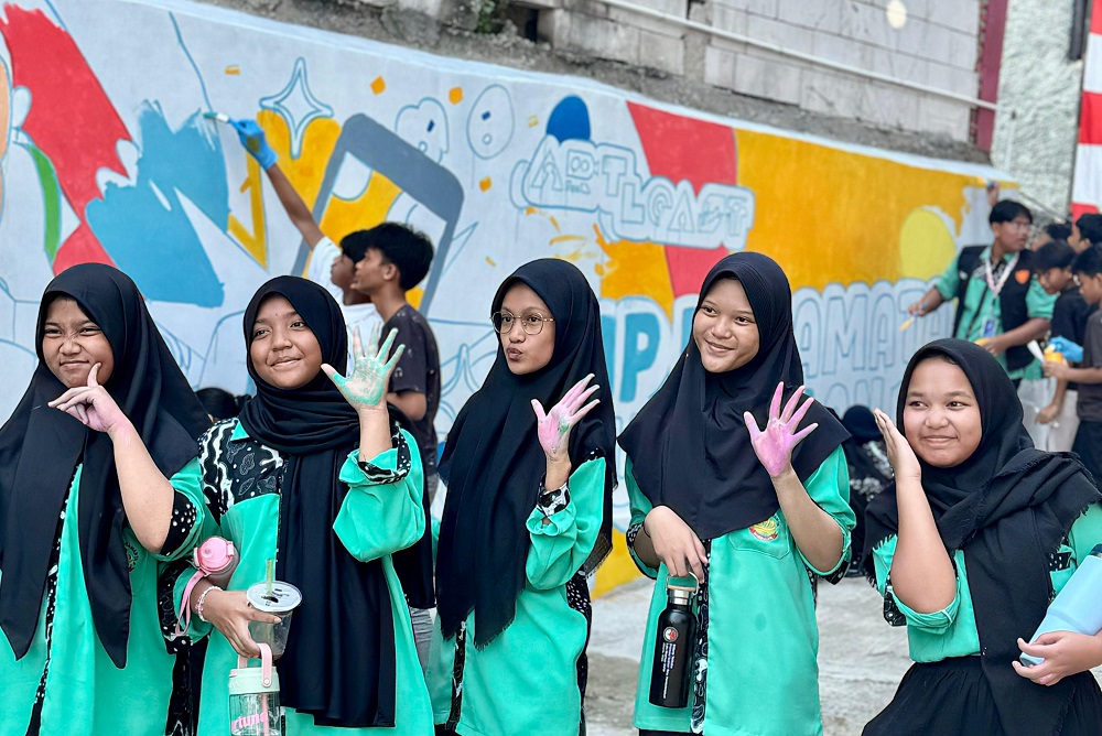 ARTLeast di SMP Paramarta Unggulan Bintaro