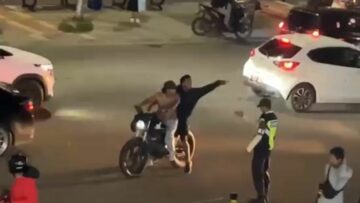 pengendara mobil dianiaya