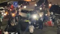 pengendara mobil dianiaya
