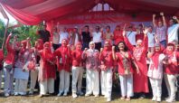 Puncak acara HUT ke-80 RI di Vila pamulang Mas