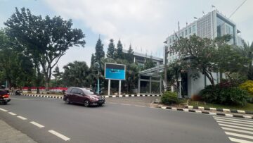 ETLE di depan kantor Walikota Tangsel