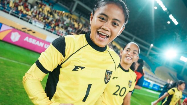 tiga pemain yang masuk dalam skuad Timnas Putri U-16 berasal dari SSB Putri Tangsel City.