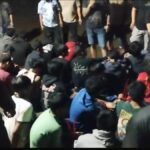 Anggota gangster di Serpong