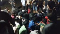 Anggota gangster di Serpong
