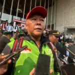 Ketua Komunitas Keluarga Besar Ojek Tangsel (KBOT), Jaja (50. Foto: Andre Pradana/Tangselife