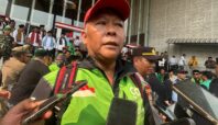 Ketua Komunitas Keluarga Besar Ojek Tangsel (KBOT), Jaja (50. Foto: Andre Pradana/Tangselife