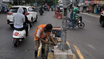 lampu lalu lintas di tangsel