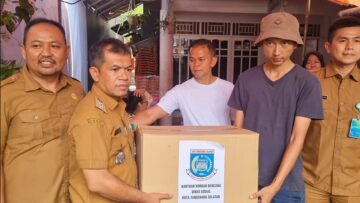Pemkot Tangsel berikan bantuan kepada korban ledakan di pondok cabea