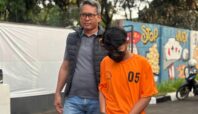 pelaku penusukan penjual kerupuk