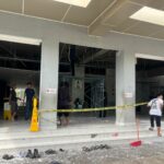plafon Islamic Center Tangsel roboh