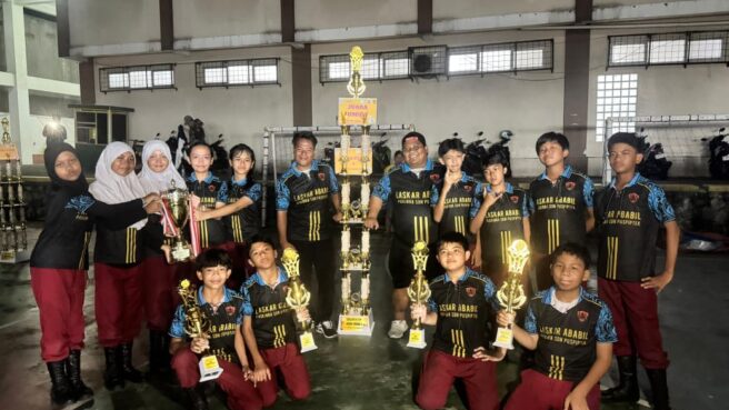 SDN Puspiptek Sabet Piala Bergilir Wali Kota Tangsel di LKBB Galaksi XIII