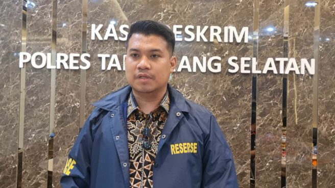 Kasat Reskrim Polres Tangsel, AKP Wira Graha Setiawan. Foto: Andre Pradana/Tangselife