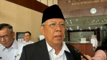 Walikota Tangsel, Benyamin Davnie. Foto: Andre Pradana/Tangselife