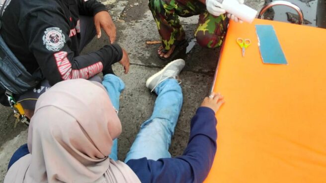 kecelakaan di ciputat